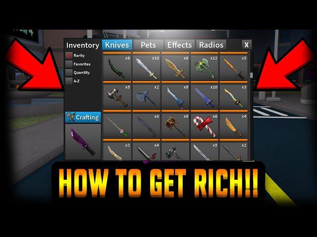 HOW TO GET RICH QUICK IN ROBLOX ASSASSIN!! [2021 TIPS]