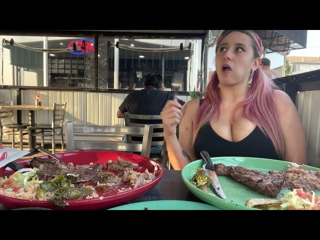 BIG BURP From A Hot Latina Scares Guests in A Restaurant! @EatwithZii