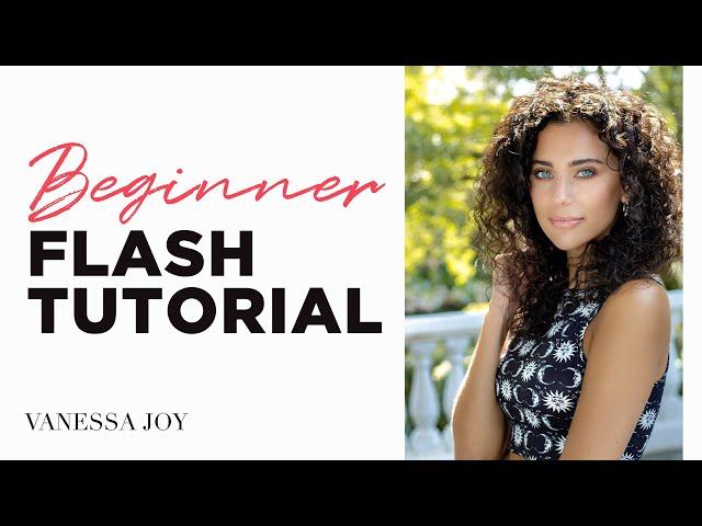 Beginner Flash Photography for Portraits Tutorial