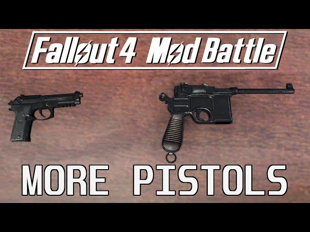 15 More Pistol Mods for Fallout 4 - Mod Battle