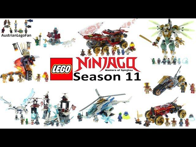 Lego Ninjago Season 11 Secrets of the forbidden Spinjitzu Compilation of all Sets