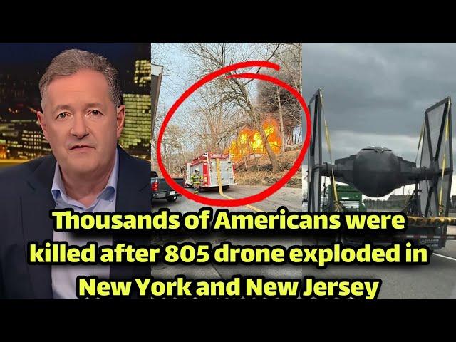 Video of the moment the Durwan plane exploded in New Jersey and New York killing hundrds of Americns