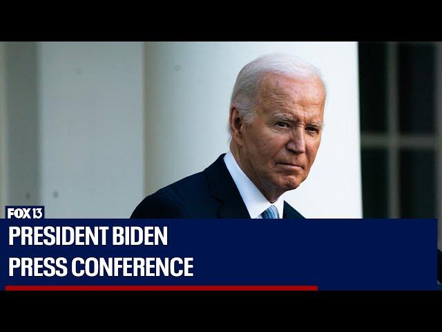 President Joe Biden speaks from White House