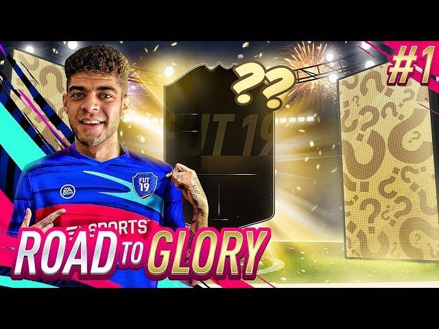 WHAT A STARTER TEAM + PACKS! - FIFA 19 ROAD TO GLORY #1