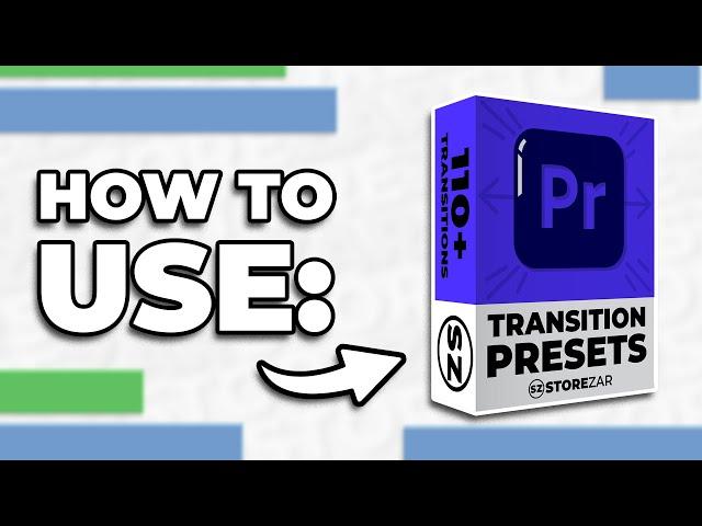 110+ TRANSITIONS in ONE Preset Pack for Adobe Premiere Pro – by Finzar