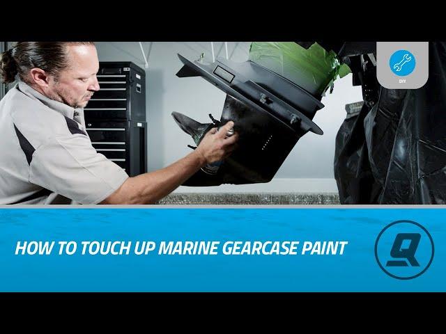 How to Touch Up Marine Gearcase Paint