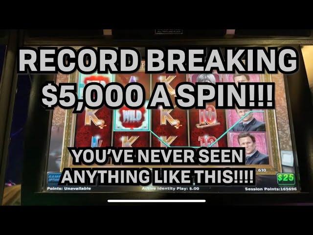 $5,000 SPINS!  MUST SEE HIGH LIMIT SLOTS (OVER 15 JACKPOTS)