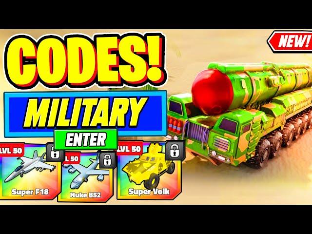 ️New️ ALL WORKING CODES For Military Tycoon 2024 - Roblox Military Tycoon Codes 2024