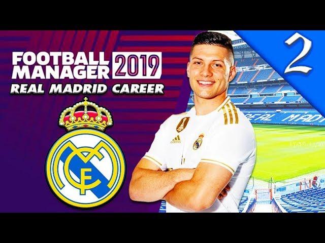 LUKA JOVIC SUPER STRIKER! FOOTBALL MANAGER 2019: REAL MADRID CAREER #2