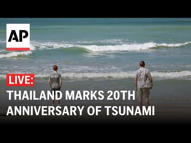 LIVE: Vigil in Thailand on 20th anniversary of 2004 Indian Ocean tsunami