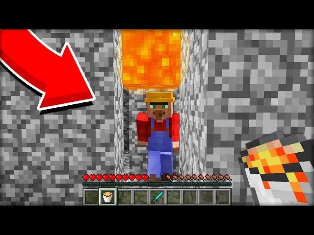 ТРОЛЛИНГ ЖИТЕЛЯ В ЛАБИРИНТЕ В МАЙНКРАФТ 100% троллинг ловушка minecraft