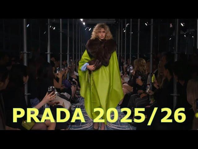 Prada | Fall/Winter️2025/26 ОСЕНЬ/ЗИМА | Milan Fashion Week ПОКАЗ МОД #fashionweek #MFW #Prada