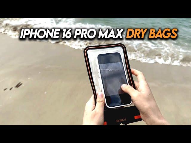 Top 3 Best iPhone 16 Pro Max Dry Bags! 