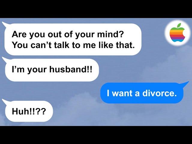 【Apple】My husband threatened divorce every day we were married for 20 years. I finally decided...!!