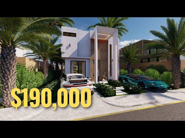 Touring a $190,000 house in Punta Cana | Villas for Sale in Punta Cana Dominican Republic