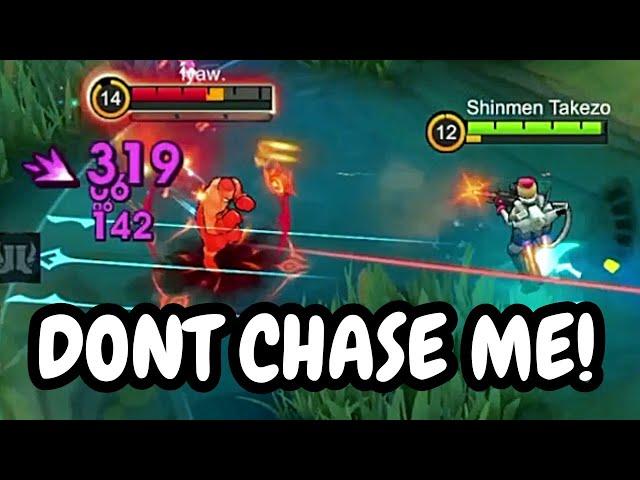 They Say Gold Laning Kimmy Is Crazy. Yes I Am! | Mobile Legends Shinmen Takezo