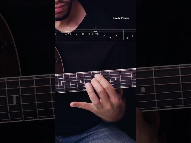 Nice A7 blues lick! 