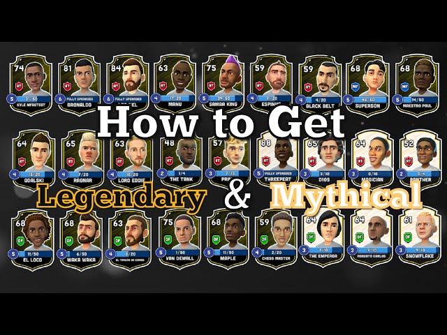 Mini Football - How to Get Legendary And Mythical Players ?