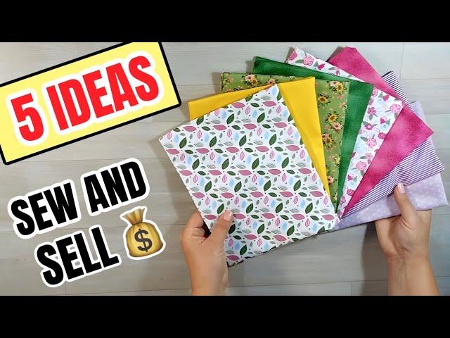 5 Sewing Projects to MAKE and SELL To make in under 10 minutes