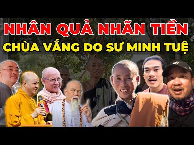 Nhân quả nhãn tiền: Sự kiện Sư Minh Tuệ đến Ấn Độ - Chùa vắng có phải do Thầy | Minh Triết Phật Giáo