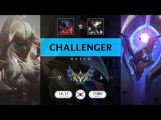 Challenger Match: Over 10.000 LP - KR server Patch 14.17