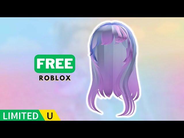 FREE LIMITED UGC | How to get Blue & Pink Wavy Hair in Raise a Rainbocorn on Roblox