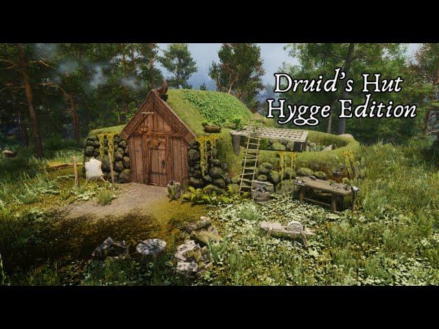 Druid's Hut, Hygge Edition: A Skyrim Home Mod for Xbox and PC (AE/SE)