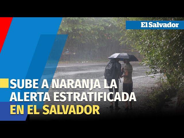 Sube a naranja la alerta estratificada en El Salvador por remanentes de la depresión tropical Sara