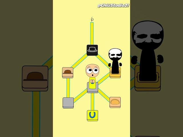 Heart Pounding Escape Game! Chose the right path to Help Upin #sprunki #incrediboxsprunki