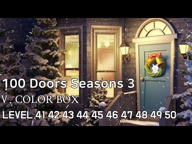 Open 100 Doors Seasons 3 Level 41 42 43 44 45 46 47 48 49 50 Walkthrough - 5. Color Box