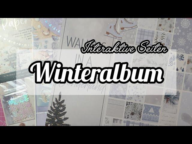 Folio Tutorial* Wasserfall mit Ziehelement*Winter Wonderland Actionblock* Schnell & Einfach