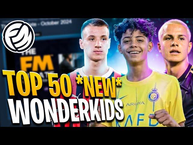 My TOP 50 NEW Wonderkids To REVAMP Your FM24 Saves!