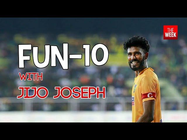 FUN-10 with Jijo Joseph | Kerala football team captain | Santosh Trophy | THE WEEK