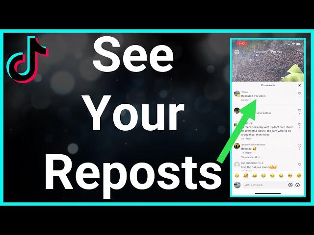 How To See Your Reposts On TikTok