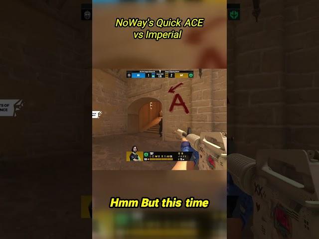 NoWay's Epic ACE vs Imperial - #cs2  #highlight #cs  #fps #counterstrike2 #gaming #cs2highlights