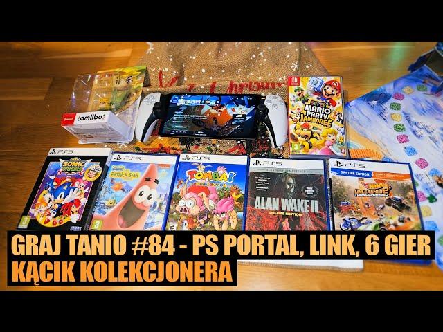 Kącik Kolekcjonera (GRAJ TANIO #84) - PlayStation Portal, pudełkowy Alan Wake 2, Tomba Limited Run