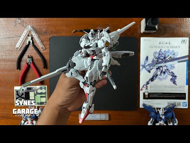 Gundam Calibarn HG 1/144 | ASMR BUILD | The Witch From Mercury