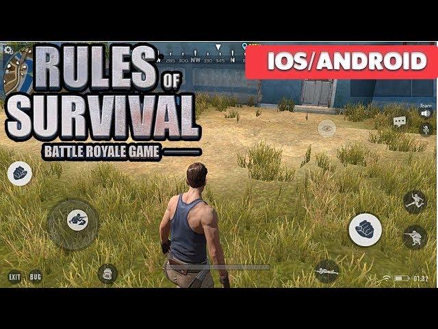 RULES OF SURVIVAL - iOS / ANDROID GAMEPLAY