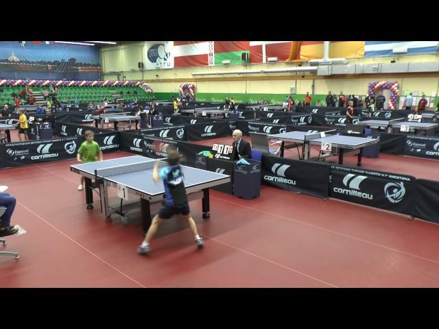 Sergey RYZHOV - Vsevolod IDIN. 2016 Nikitin Tournament. Hopes Boys Singles. Semifinal