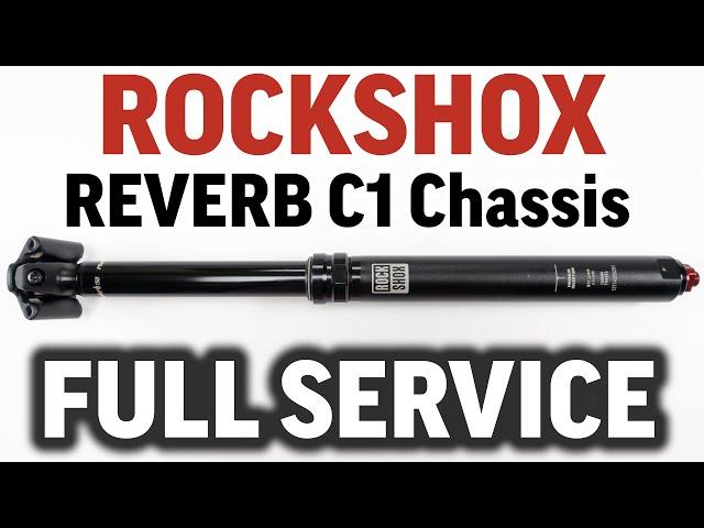 Rockshox Reverb C1 600 hour Full Service guide for beginners. Don't be intimidated. You got this! 