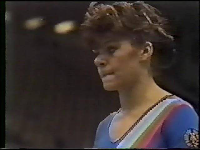 1987 European Gymnastics Championships - Women's Individual All-Around Final (Denmark TV)
