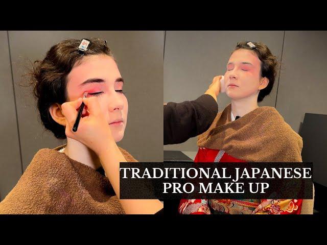 ASMR I GOT TRADITIONAL JAPANESE MAKE UP IN OSAKA, JAPAN (SOFT SPOKEN)