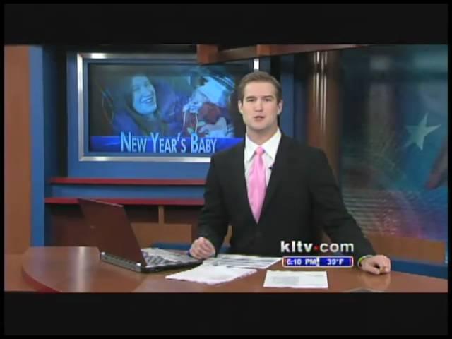 KLTV 7 New Years Baby at TMF