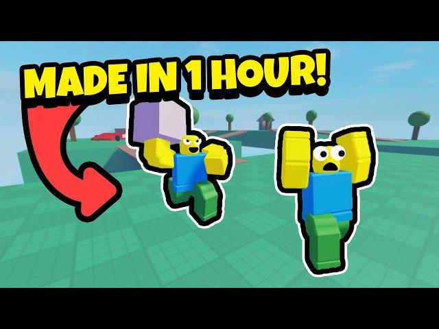 Making a Roblox Game in ONE HOUR