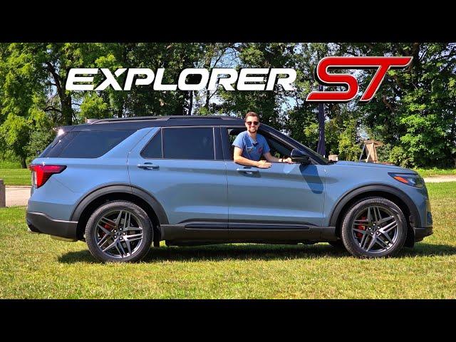 2025 Ford Explorer ST -- What's NEW for this *400 HP* Family Performance SUV??