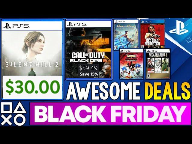 Absolutely AWESOME PlayStation BLACK FRIDAY 2024 Deal BACK IN STOCK +More PS5/PS4 Game Deals CHEAPER