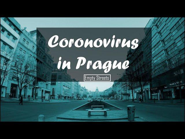 Coronavirus | Live : Prague (Empty Streets)