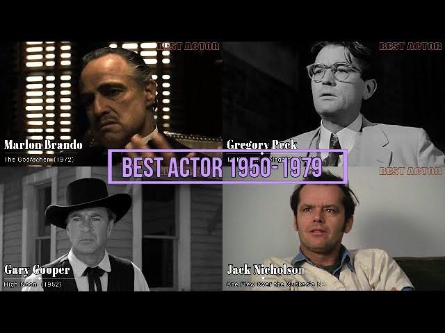 Academy Award for Best Actor（1950－1979）【アカデミー賞 主演男優賞（1950～1979）】