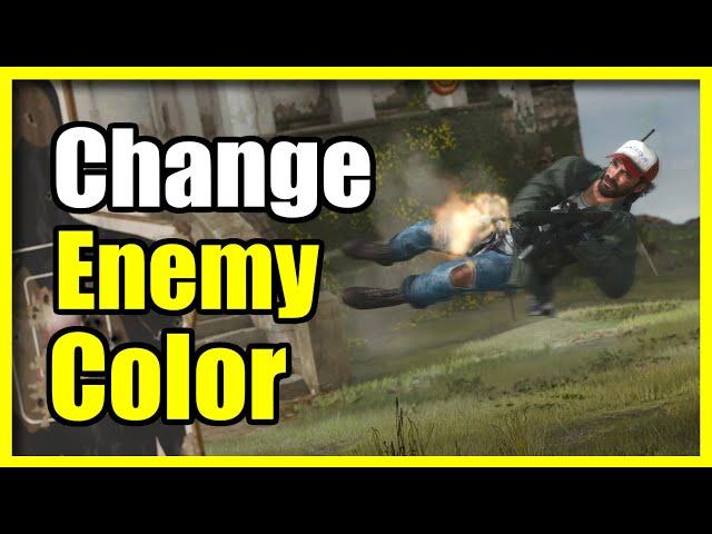 How to Change Enemy Team Color in COD Black Ops 6 (Easy Tutorial)