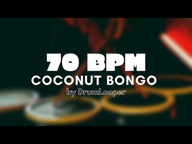 70 BPM Coconut Bongo Drum Loop | Practice Tool + Free Download